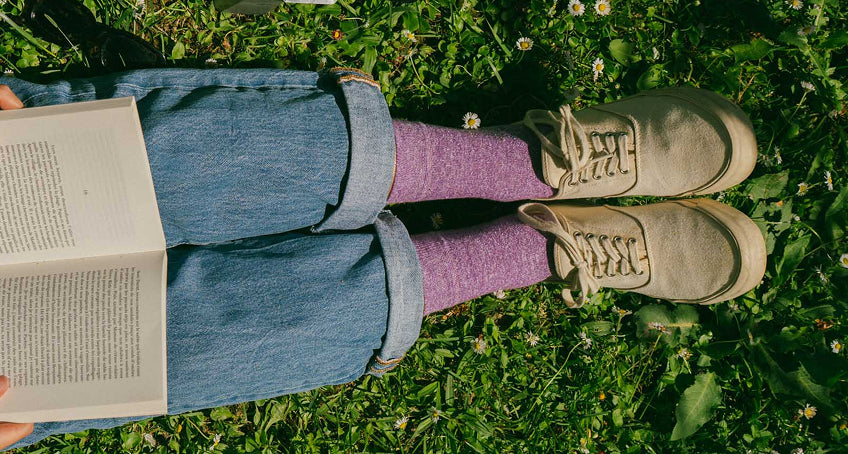 Chaussettes <i class="fw-500">lin & coton</i>