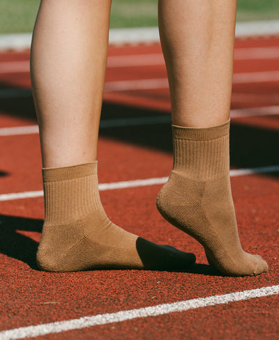 Chaussettes de tennis unies basses - 2è génération