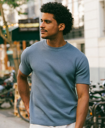 T-shirt gaufré