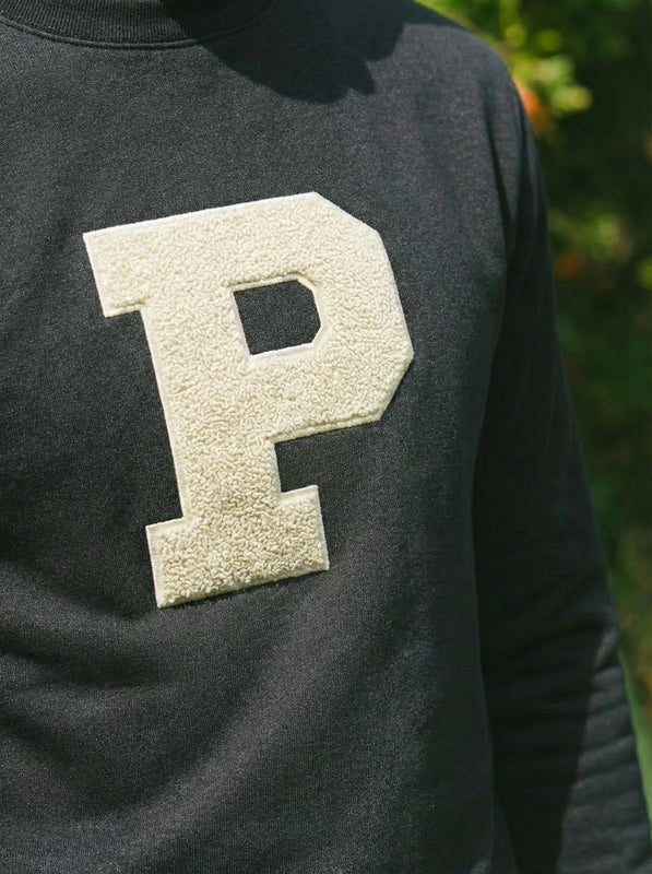 Pétrone sweat homme Tencel coton bio gris anthracite #couleur_gris-anthracite-chiné