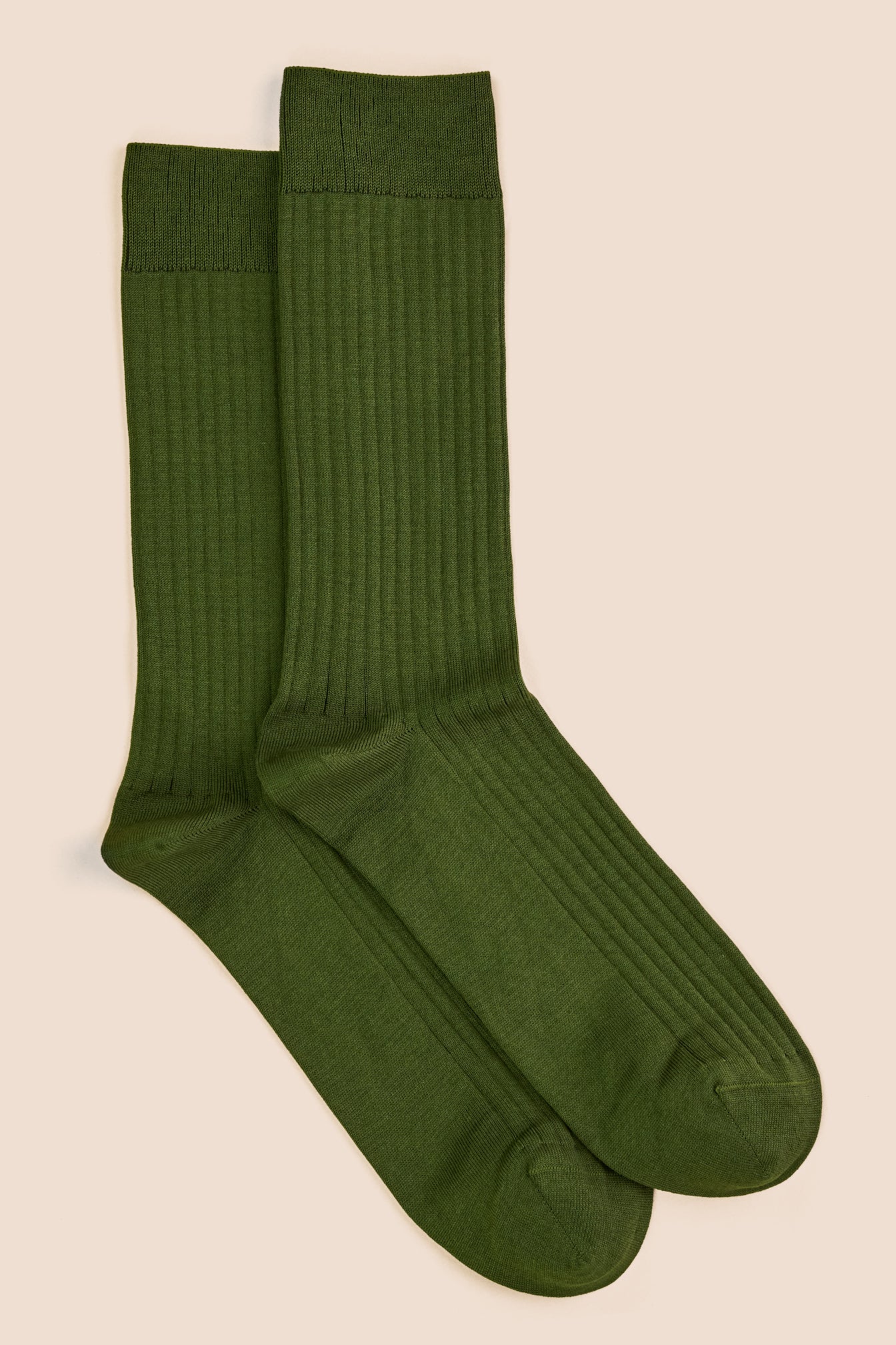 Chaussettes côtelées Fil d'Écosse – Pétrone