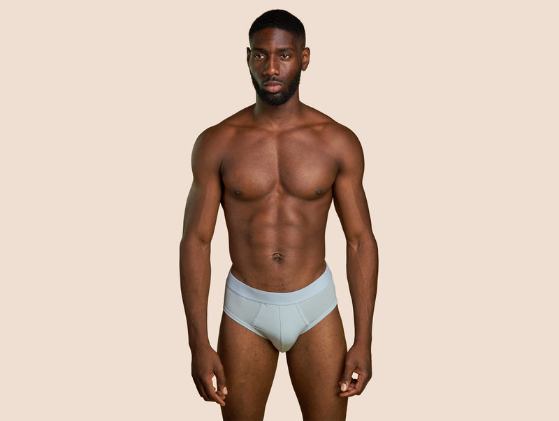 Pétrone slip coton pima micromodal bleu ciel homme#couleur_bleu-ciel