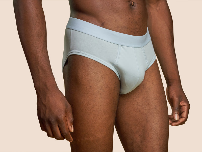 Pétrone slip coton pima micromodal bleu ciel homme#couleur_bleu-ciel
