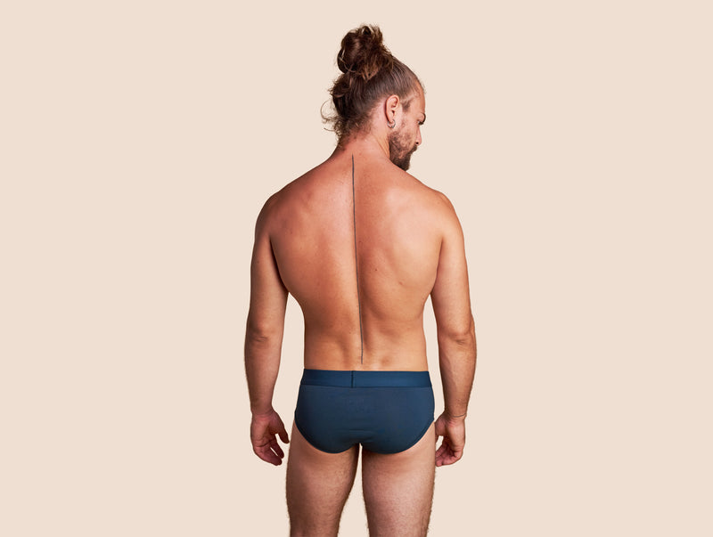 Pétrone slip coton pima micromodal bleu pétrole homme#couleur_bleu-pétrole